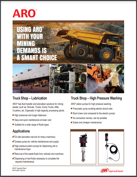 Piston Pumps Truck Infographic cover