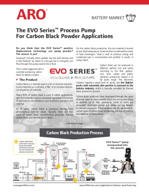 카본 블랙 파우더 이송 - 사례 연구