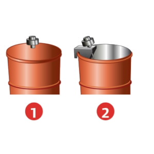 Material agitators for diaphragm pump