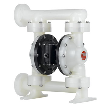 Bomba pneumática metálica de duplo diafragma de 1.1/2
