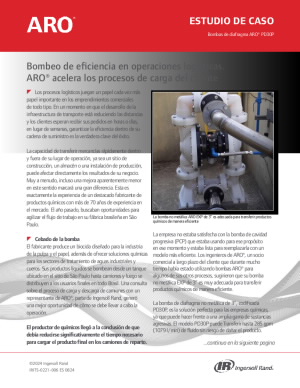 IRITS-0221-006 ES ARO_PD30P_Diaphragm_Pump_Case_Study